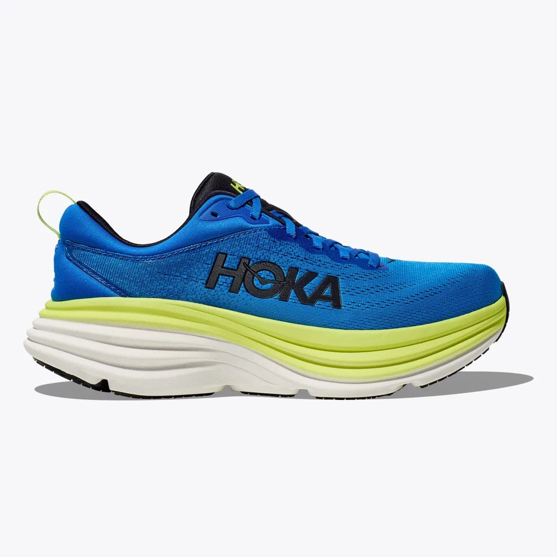 Hoka Bondi 8 Wide Mens Cushioned Road Running Shoes at stokeland stokelab