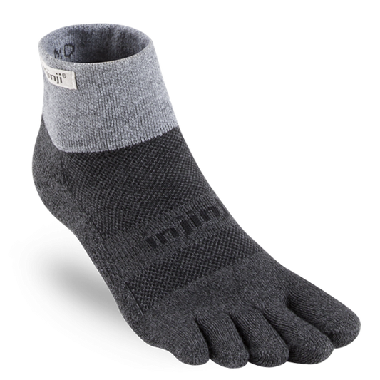 Injinji Trail 2.0 | Midweight | Mini-Crew | Granite