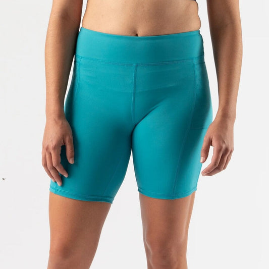 rabbit Leggy 7" Tights | Tahitian Teal | Womens