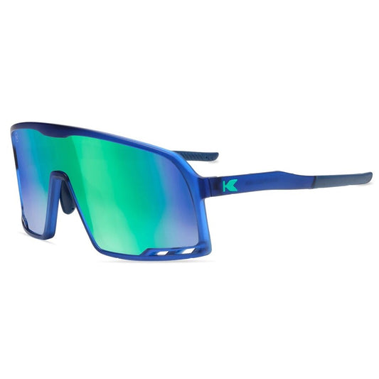 Knockaround Sunglasses | Campeones | Rubberized Navy / Mint