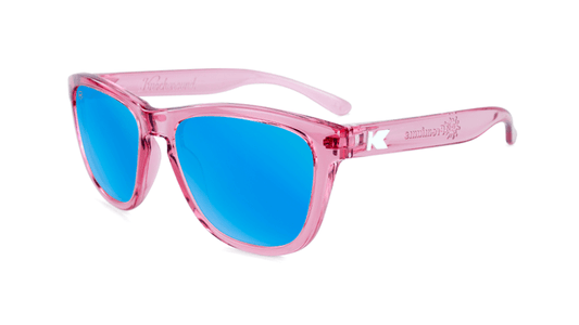 Knockaround Sunglasses | Kids Premiums | Glossy Pink / Aqua