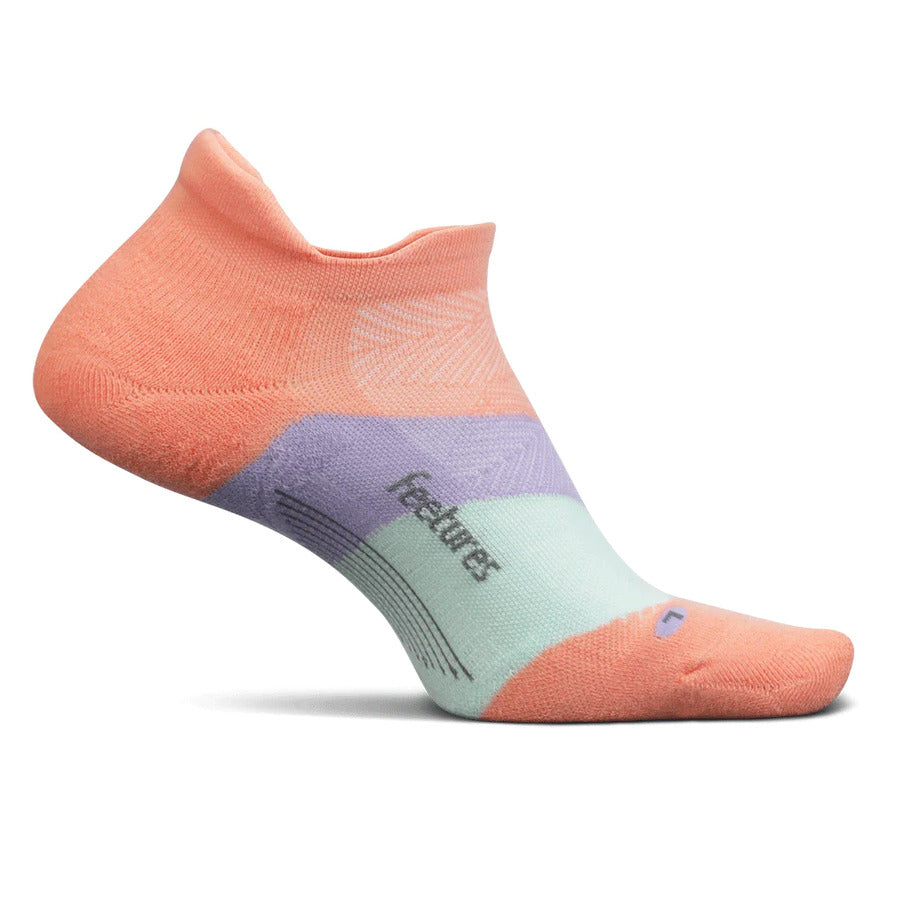 Feetures Elite | Light Cushion | No Show Tab | Pop Off Peach