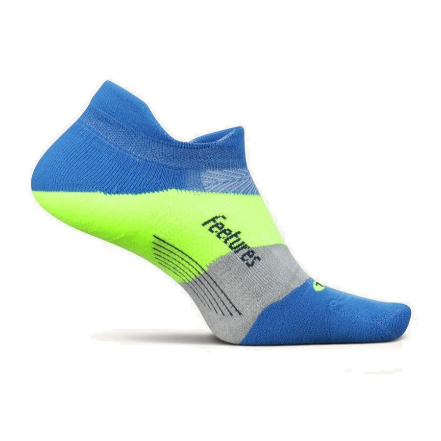 Feetures Elite | Light Cushion | No Show Tab | Boulder Blue