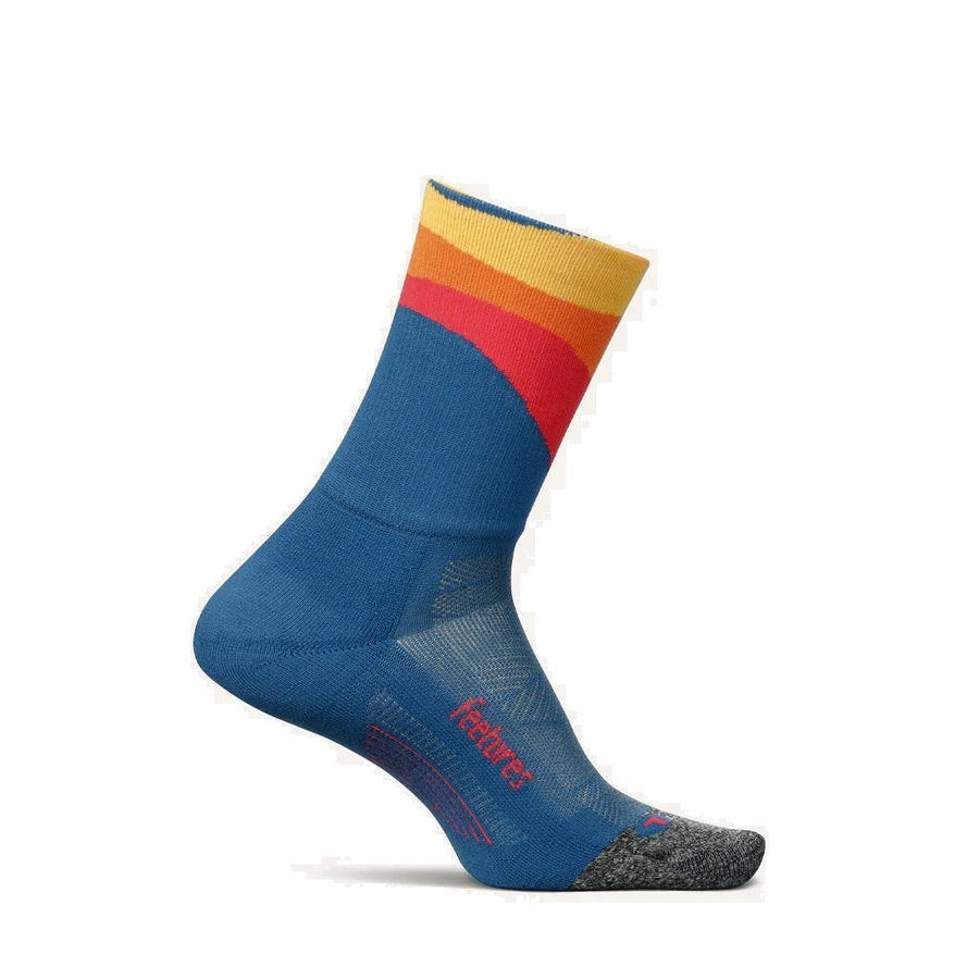 Feetures Elite | Light Cushion | Mini-Crew | Rhythmic Blue