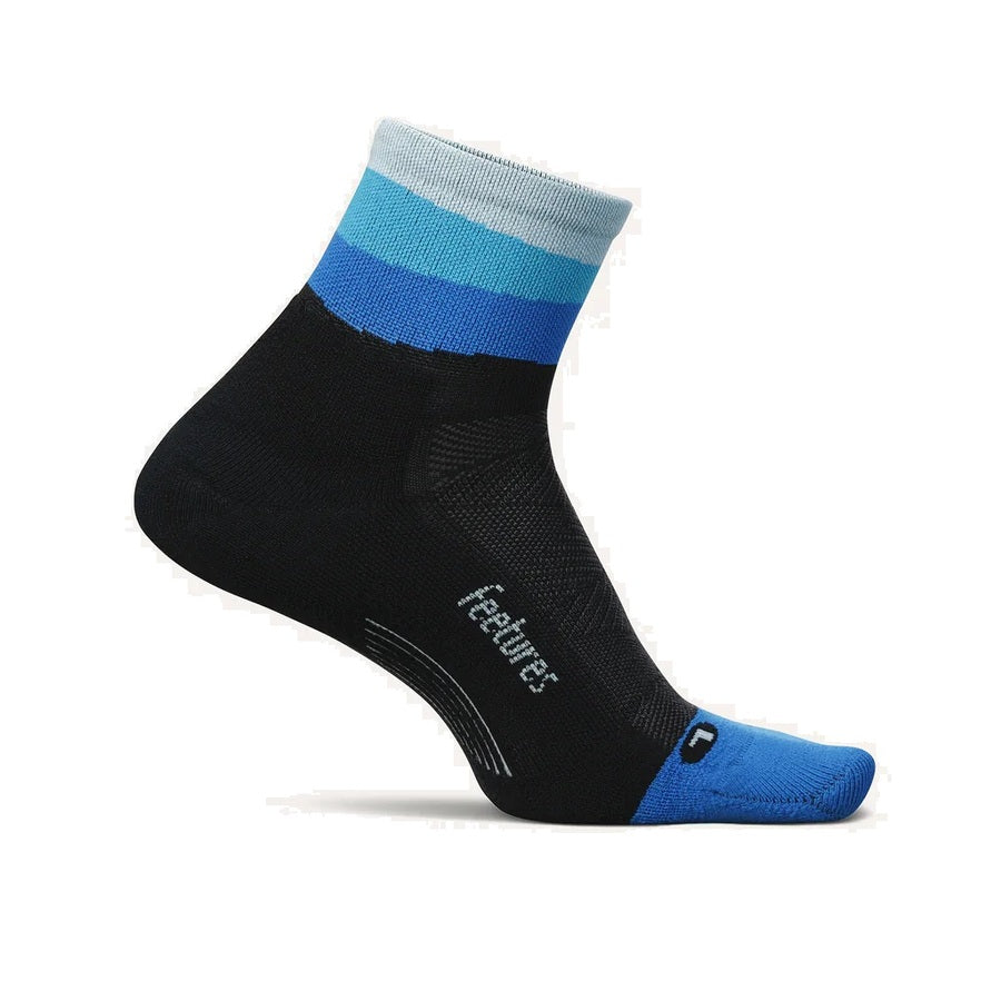 Feetures Elite | Light Cushion | Quarter Length | Oceanic Ascent