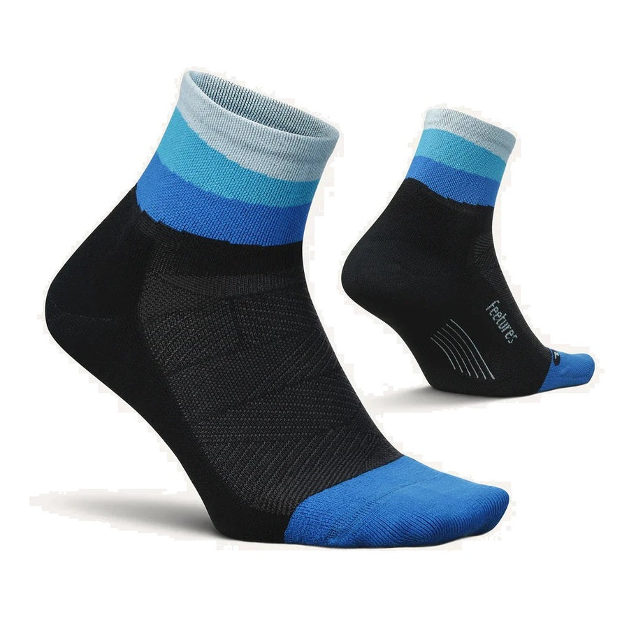 Feetures Elite | Light Cushion | Quarter Length | Oceanic Ascent