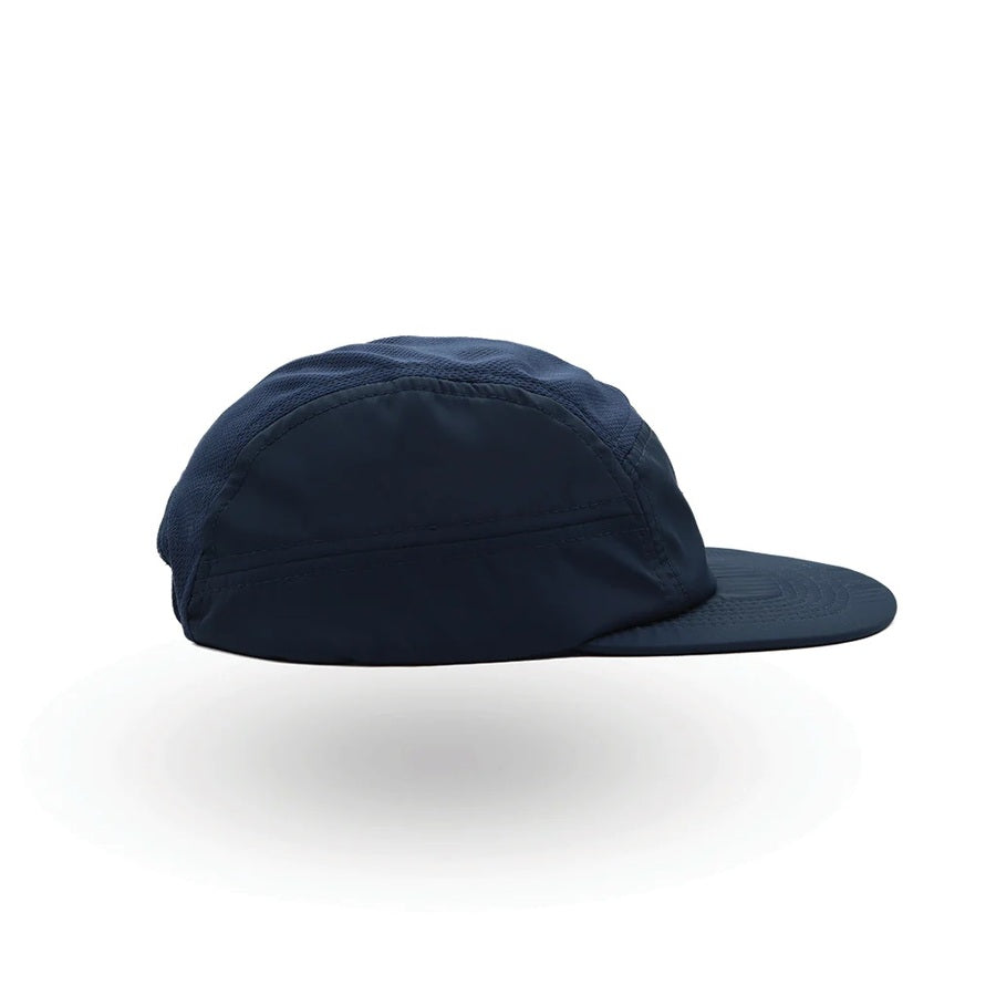 Helios Ultralight 7 Panel Running Cap | Soft Brim | Navy