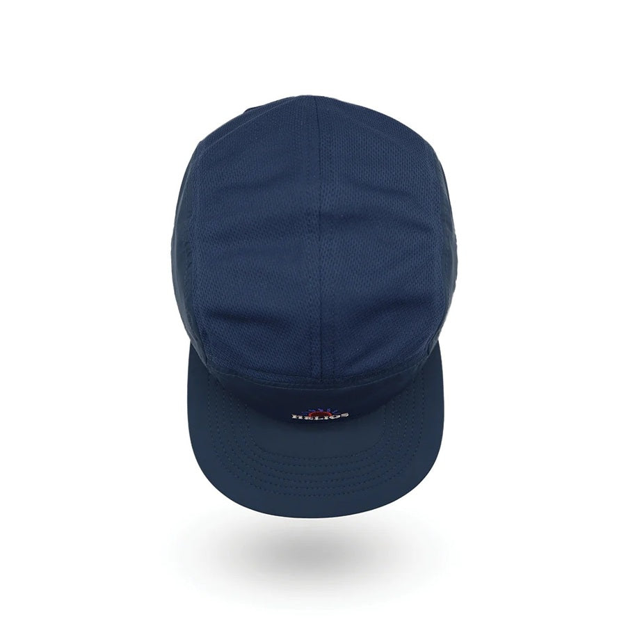 Helios Ultralight 7 Panel Running Cap | Soft Brim | Navy