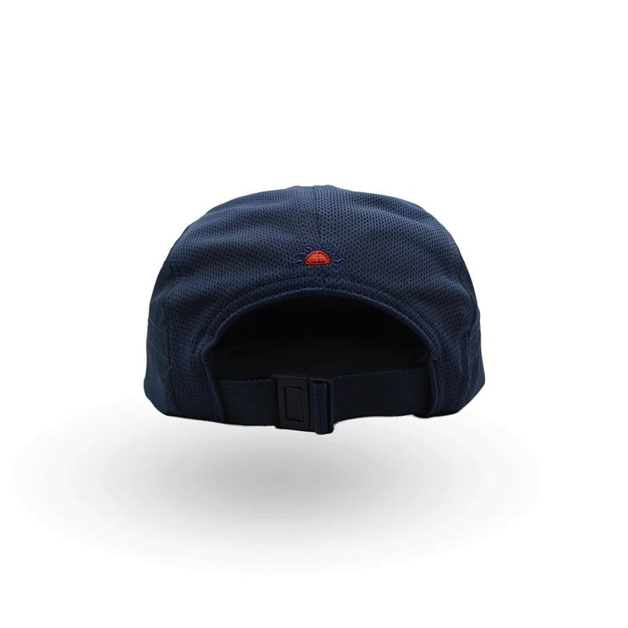 Helios Ultralight 7 Panel Running Cap | Soft Brim | Navy