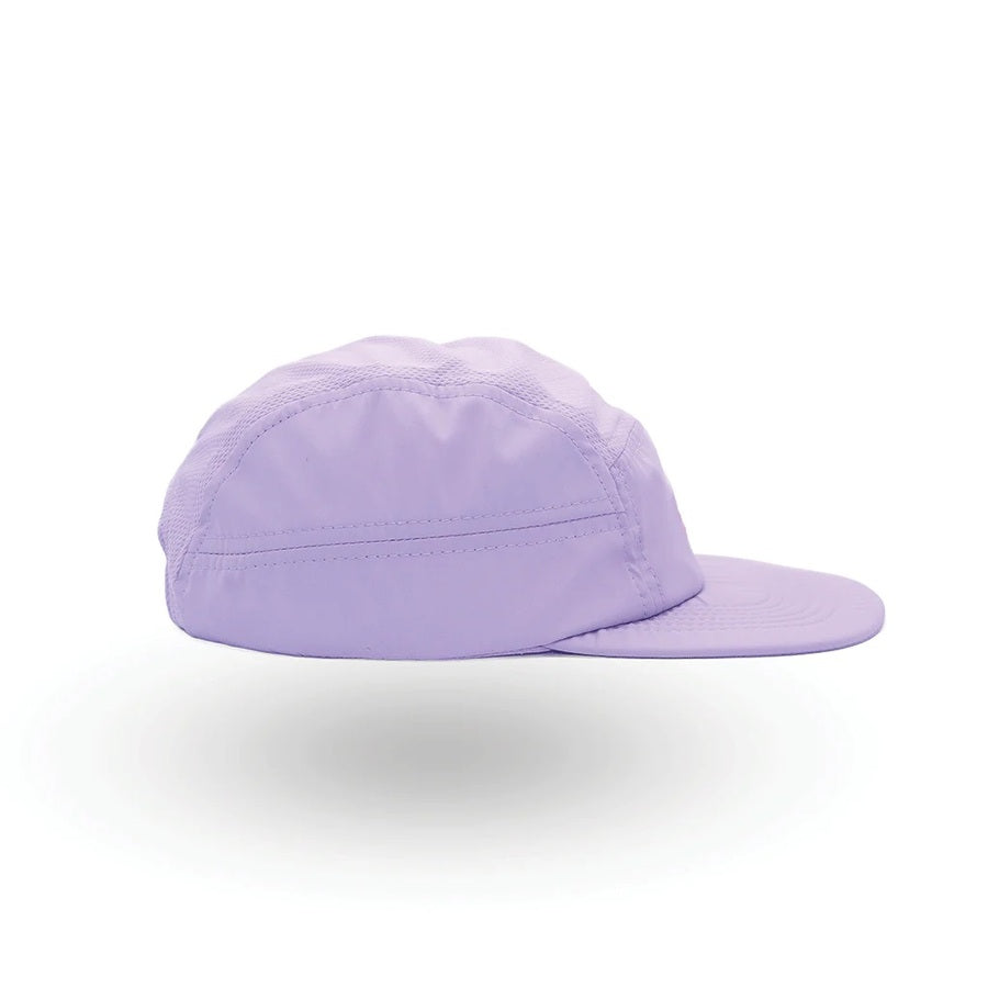 Helios Ultralight 7 Panel Running Cap | Soft Brim | Lavender