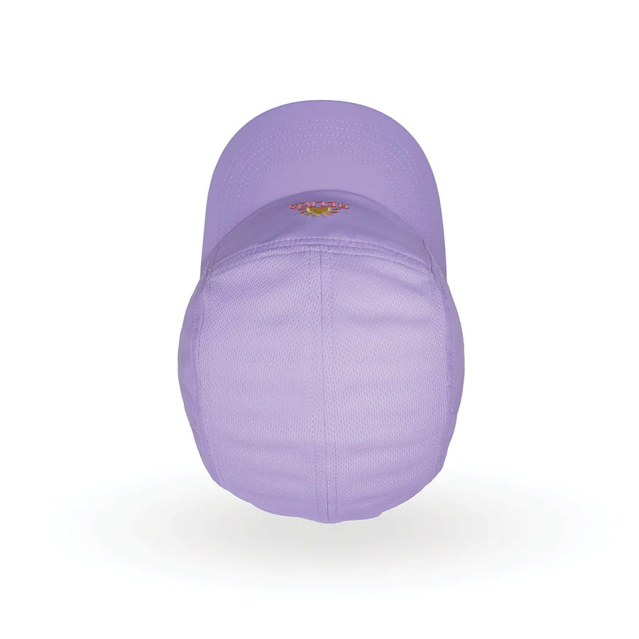 Helios Ultralight 7 Panel Running Cap | Firm Brim | Lavender