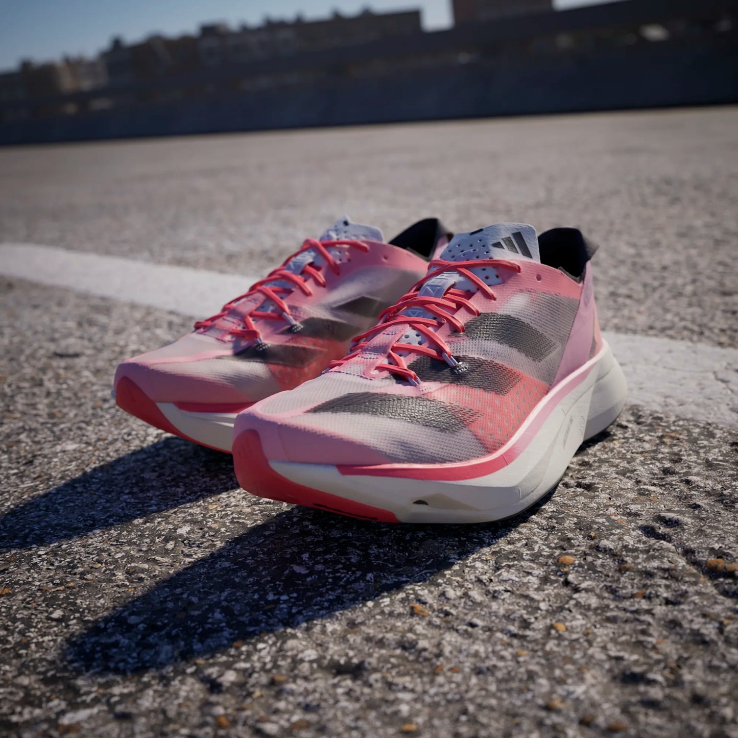 adidas Adizero Adios Pro 3 | Pink Spark / Aurora Met. / Sandy Pink | Womens