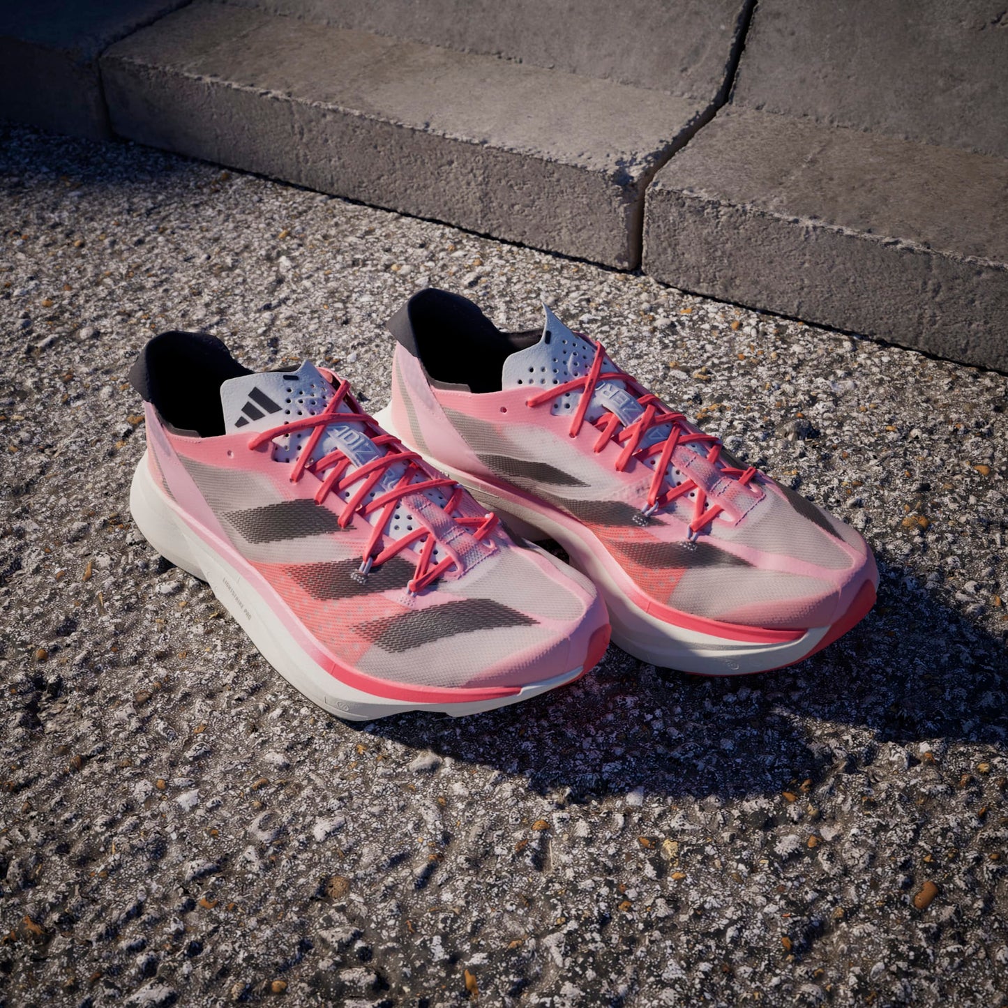 adidas Adizero Adios Pro 3 | Pink Spark / Aurora Met. / Sandy Pink | Womens