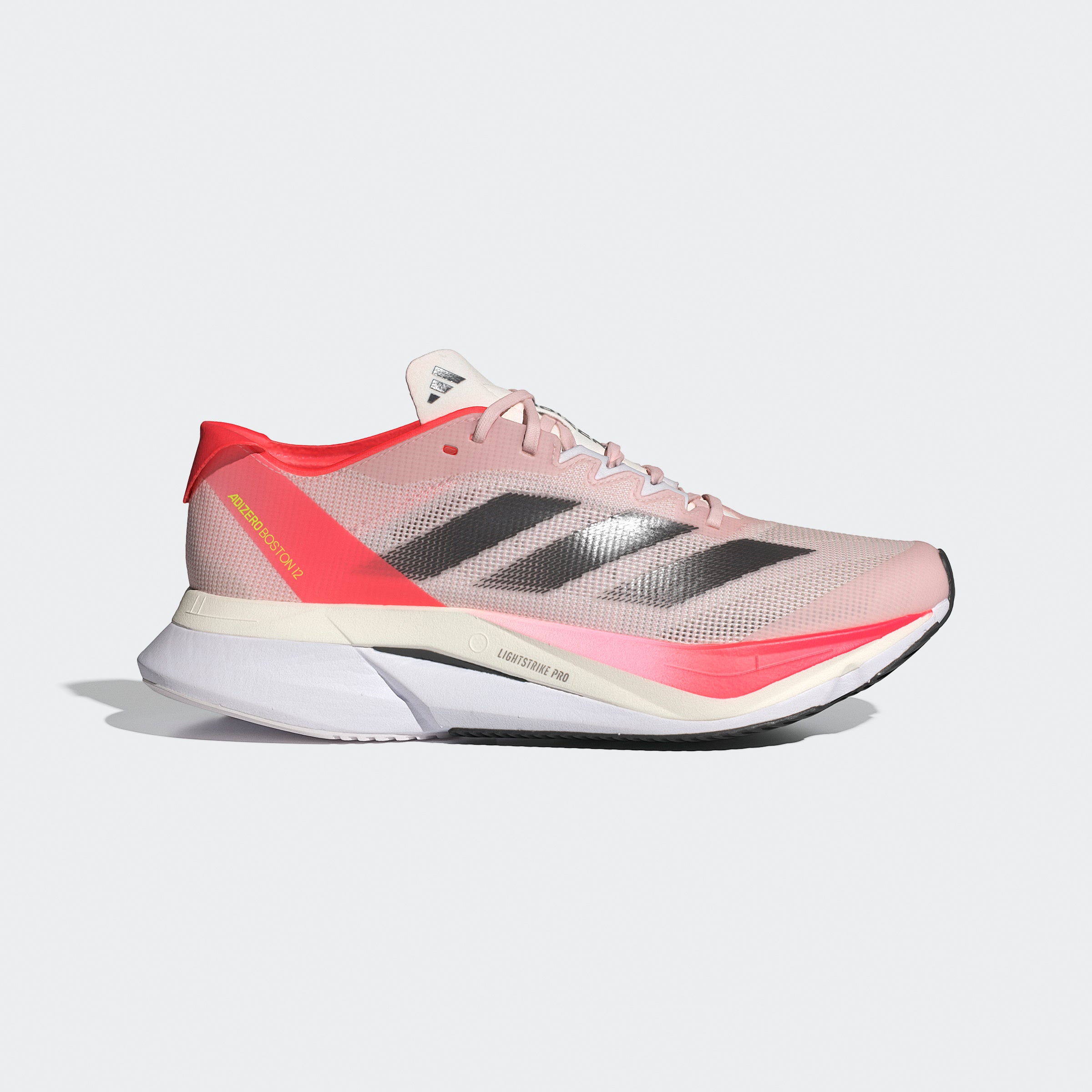 Adidas Adizero Boston 12 Womens Lightweight Performance Running and Racing Shoes at stokelab