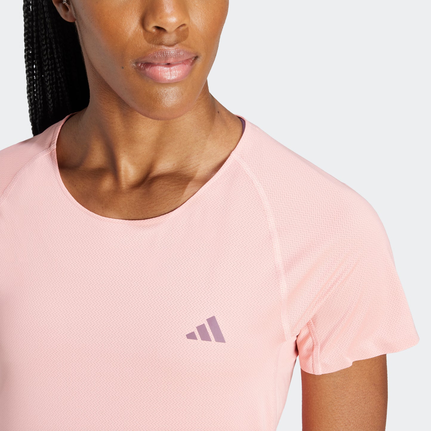 adidas Adizero Tee | Semi Pink Spark | Womens