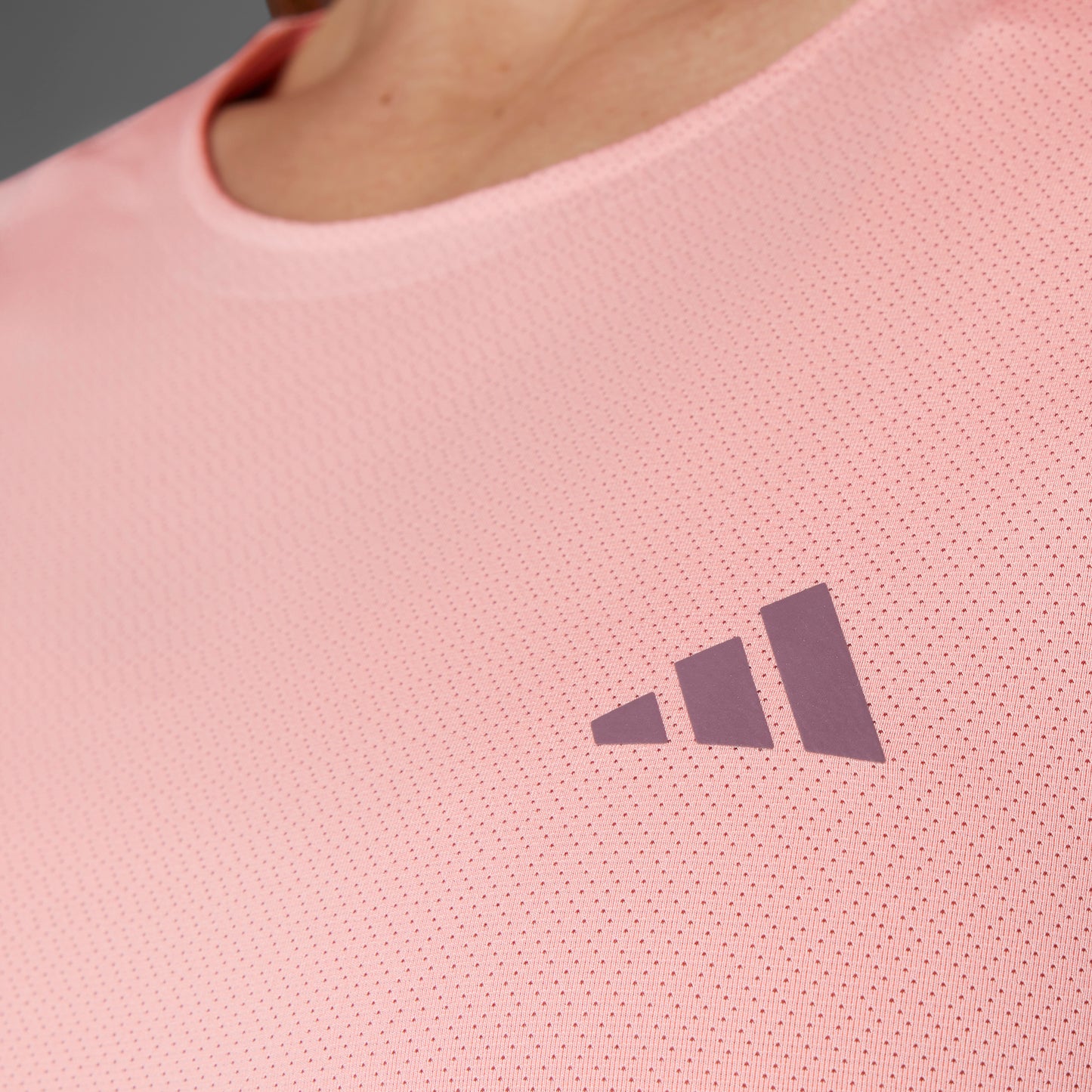 adidas Adizero Tee | Semi Pink Spark | Womens