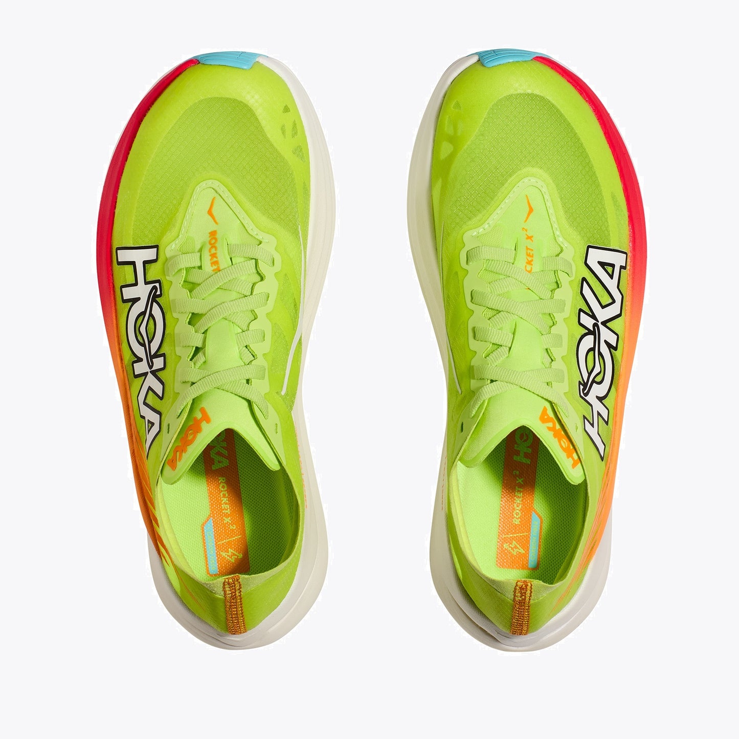 Hoka Rocket X 2 | Lettuce / Solar Flare | Unisex