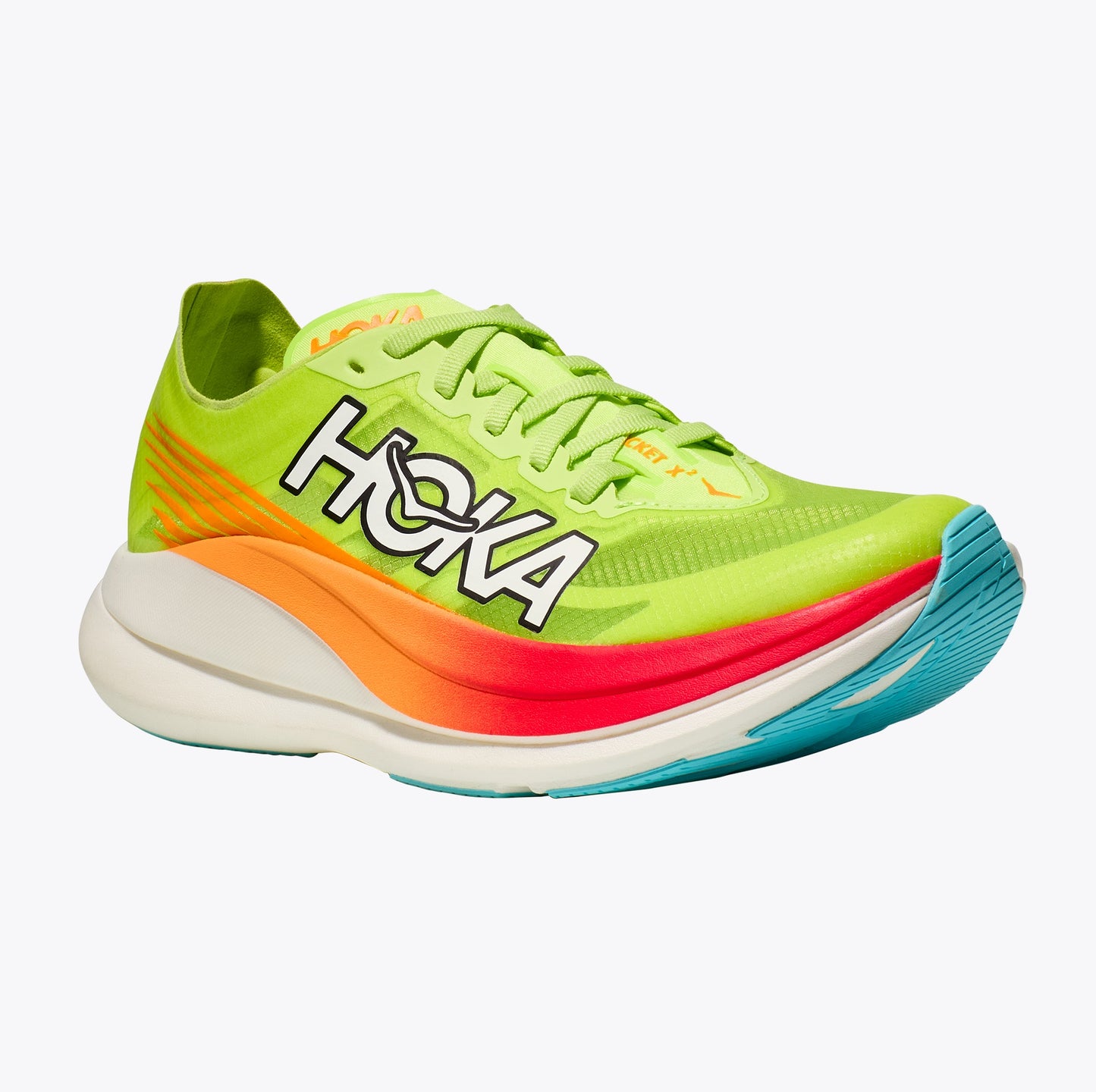 Hoka Rocket X 2 | Lettuce / Solar Flare | Unisex