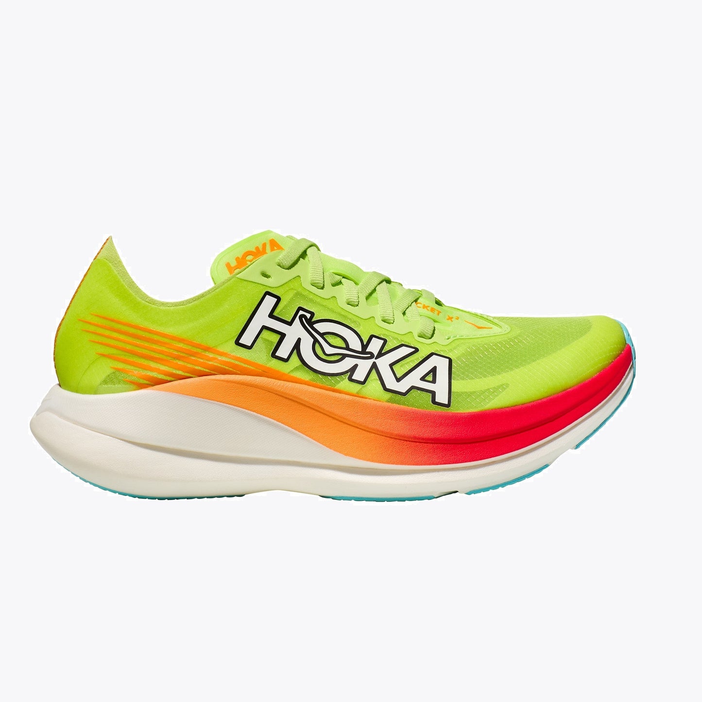 Hoka Rocket X 2 | Lettuce / Solar Flare | Unisex