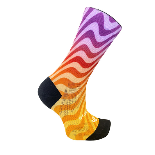 stokelab Running Socks | Sunrise