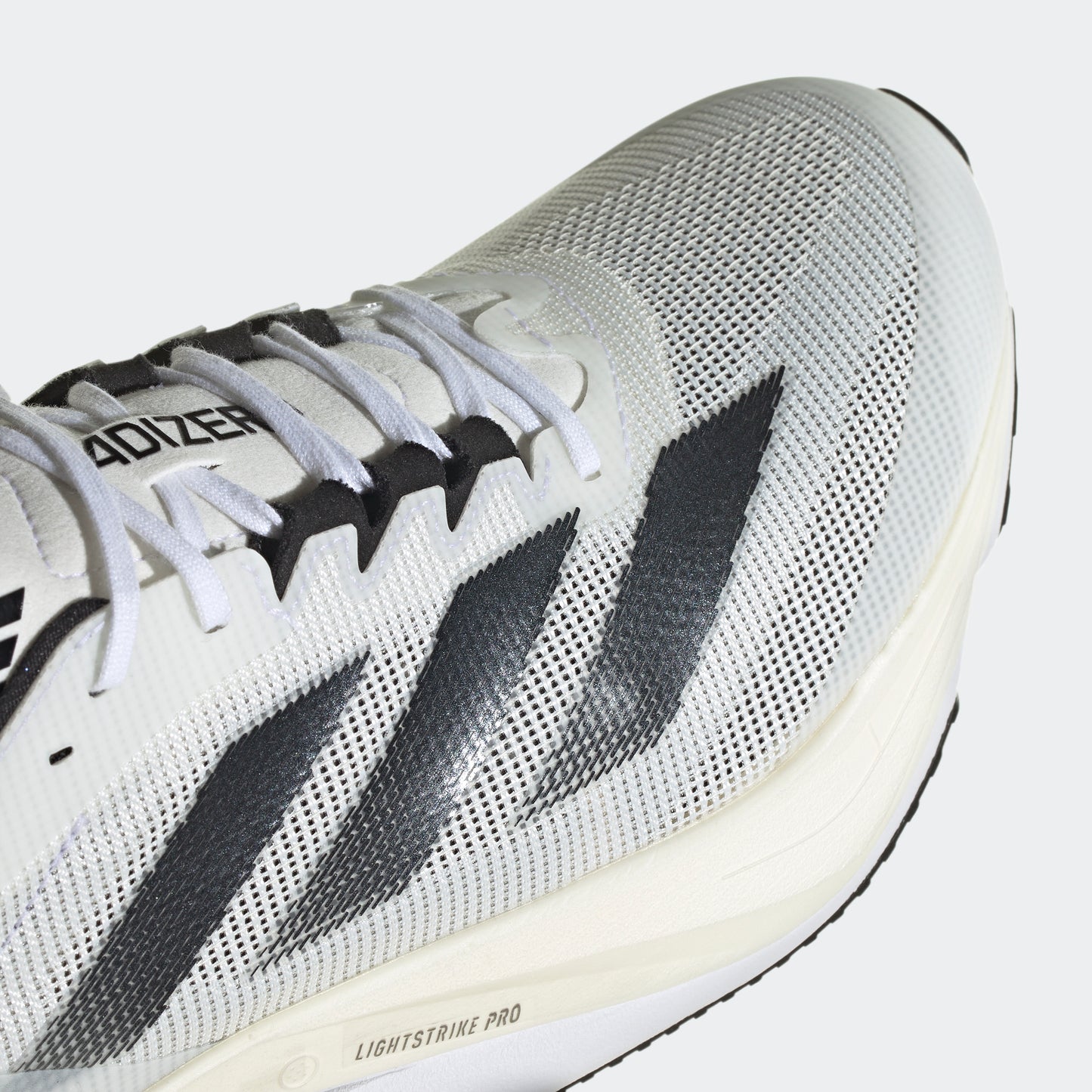 adidas Adizero Boston 12 | Footwear White / Core Black / Night Met. | Mens