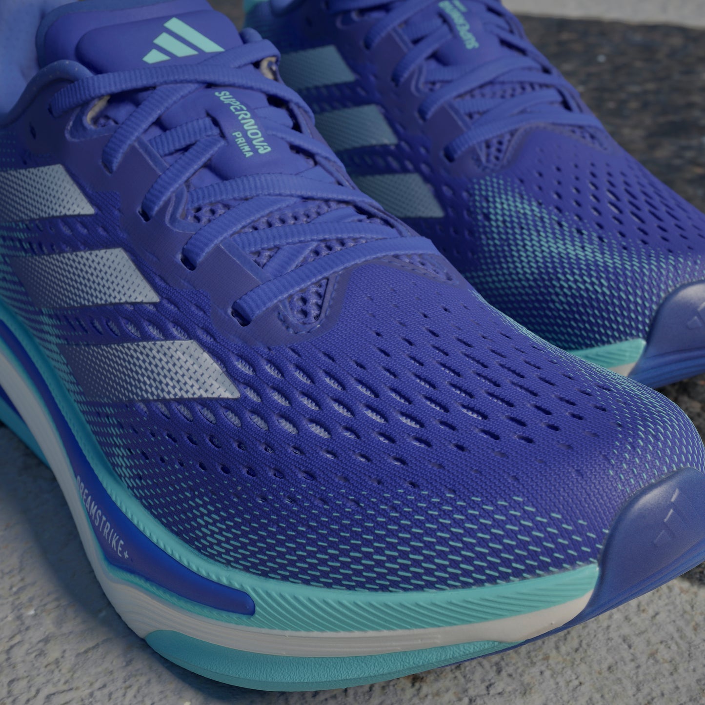 Adidas Supernova Prima | Lucid Blue / Zero Met. / Flash Aqua | Mens