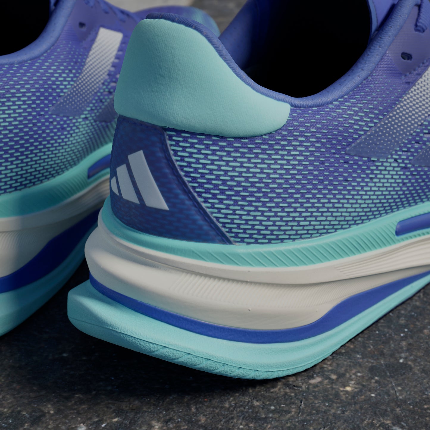 Adidas Supernova Prima | Lucid Blue / Zero Met. / Flash Aqua | Mens