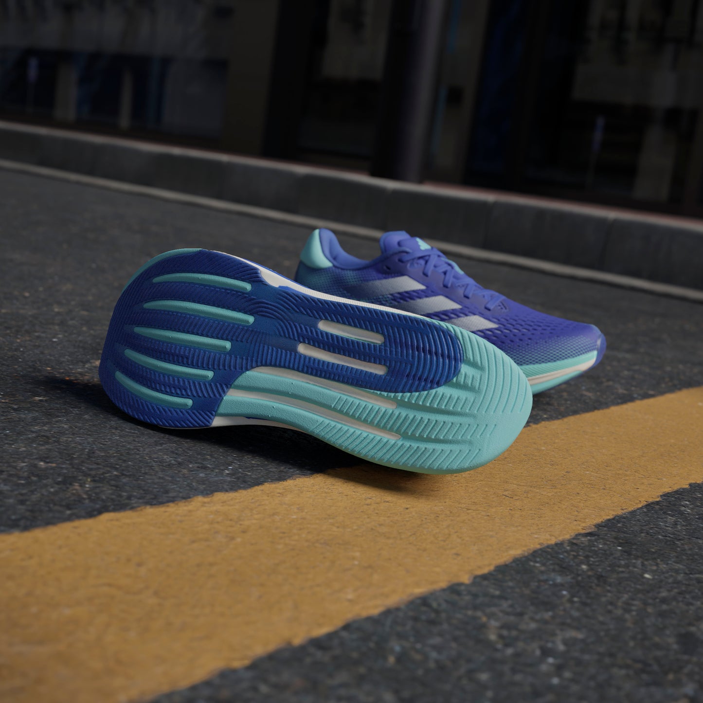 Adidas Supernova Prima | Lucid Blue / Zero Met. / Flash Aqua | Mens