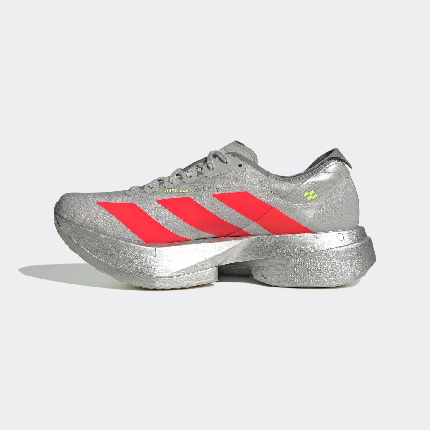 adidas Adizero Adios Pro 4 | Grey Two / Lucid Red / Grey | Womens