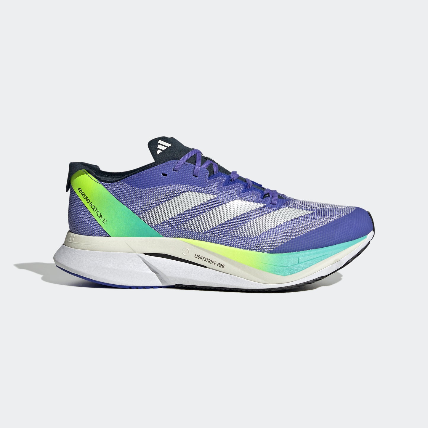 adidas Adizero Boston 12 | Cobalt Blue / Zero Metalic / Lucid Blue | Mens