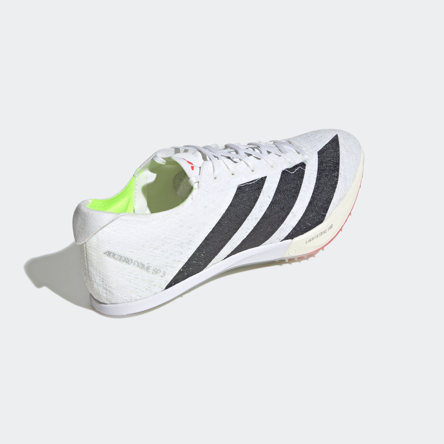 adidas Adizero Prime SP 3 Strung Spikes | Cloud White / Core Black / Lucid Red | Unisex