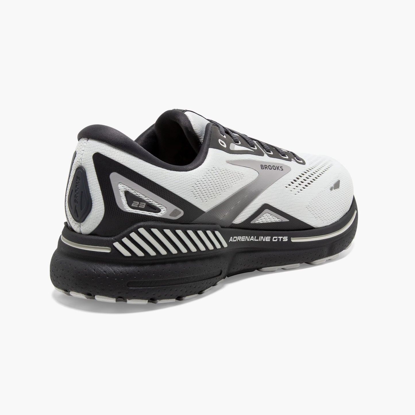 Brooks Adrenaline GTS 23 | Oyster / Ebony / Alloy | Mens