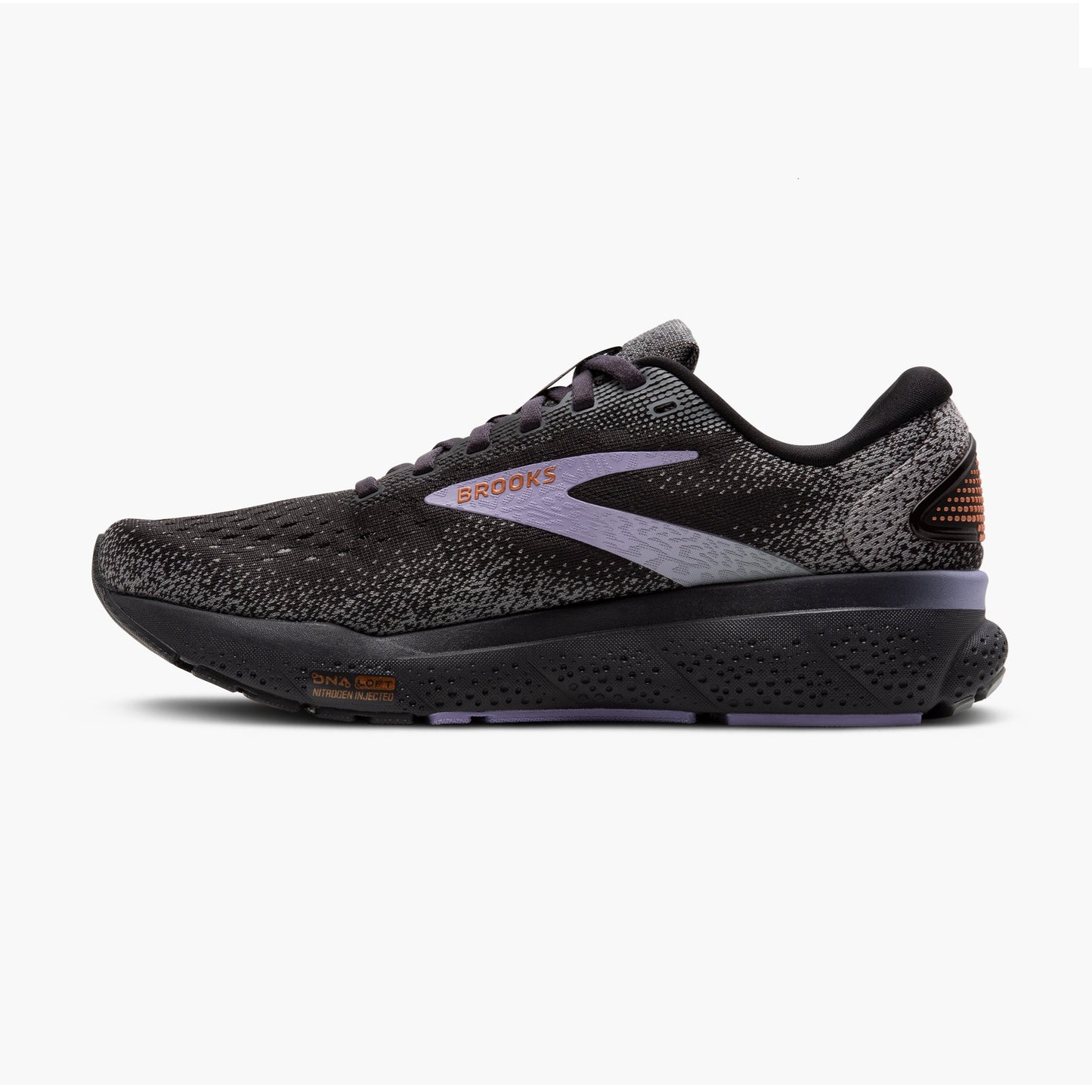 Brooks Ghost 16 | Ebony / Lavender / Copper | Womens