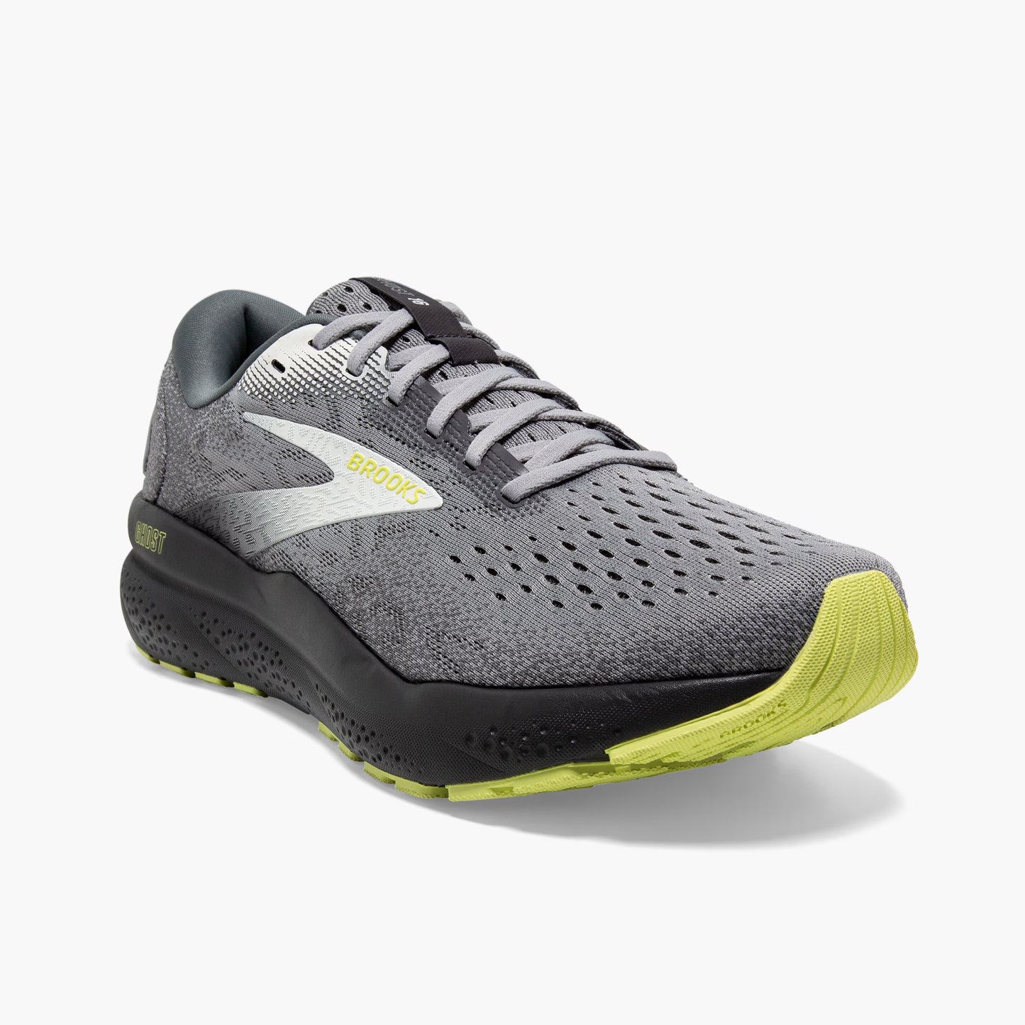 Brooks Ghost 16 | Primer / Grey / Lime | Mens