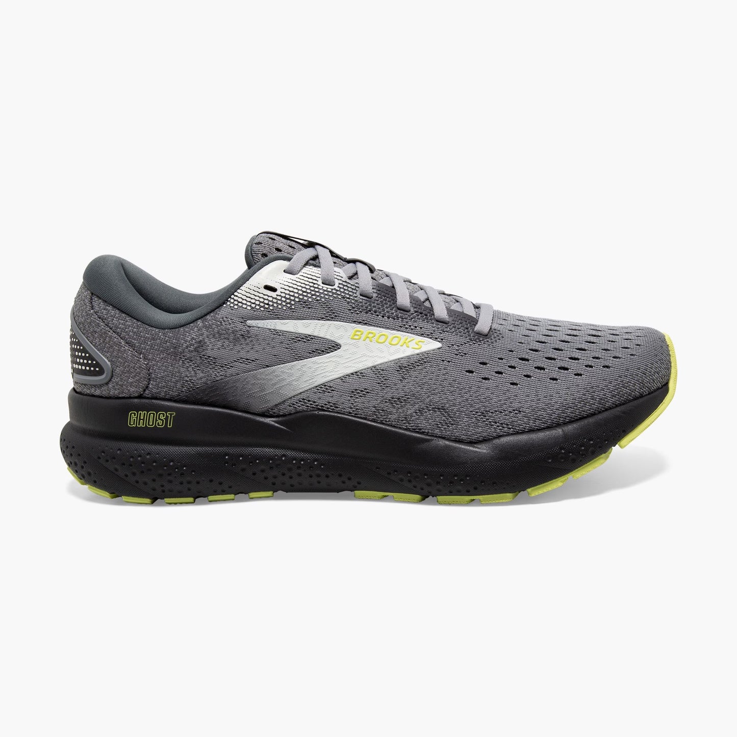 Brooks Ghost 16 | Primer / Grey / Lime | Mens