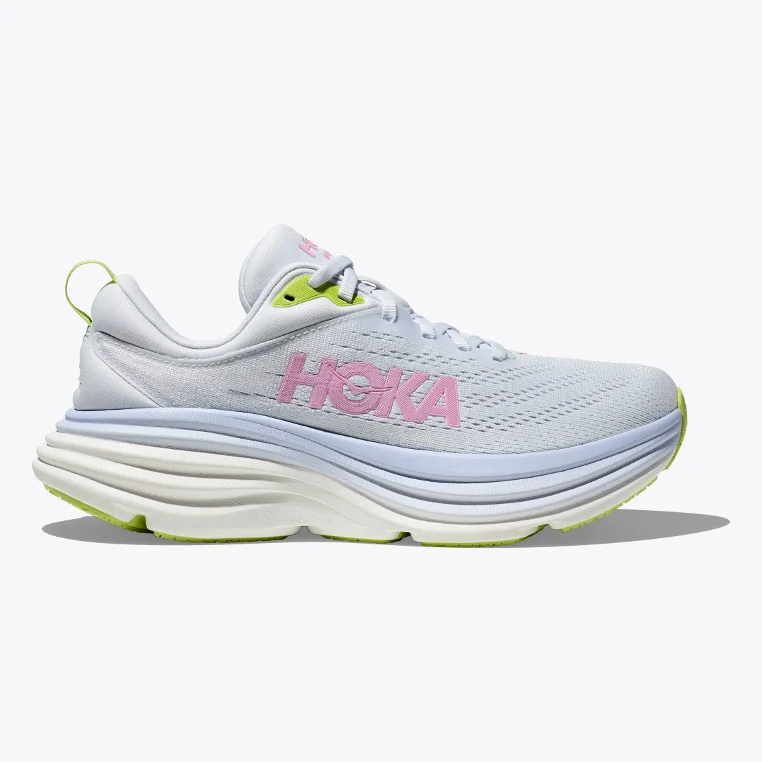 Hoka Bondi 8 | Sea Ice / Pink Twilight | Womens