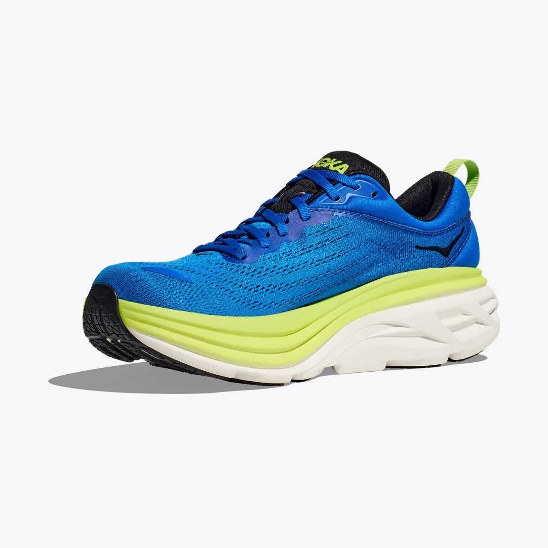 Hoka Bondi 8 | Electric Cobalt / Lettuce | Mens