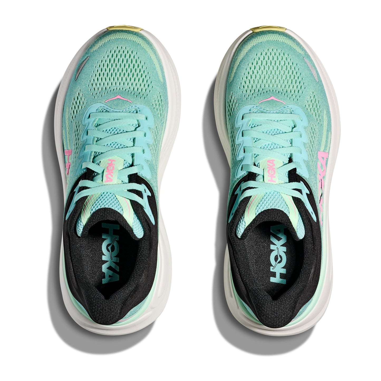 Hoka Bondi 9 Wide | Blue Spark / Mint Fluorite | Womens