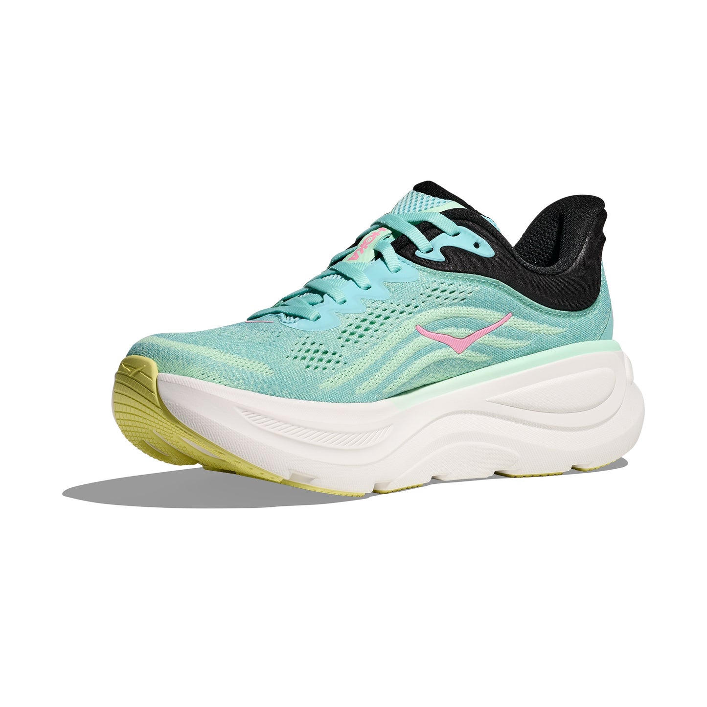 Hoka Bondi 9 Wide | Blue Spark / Mint Fluorite | Womens