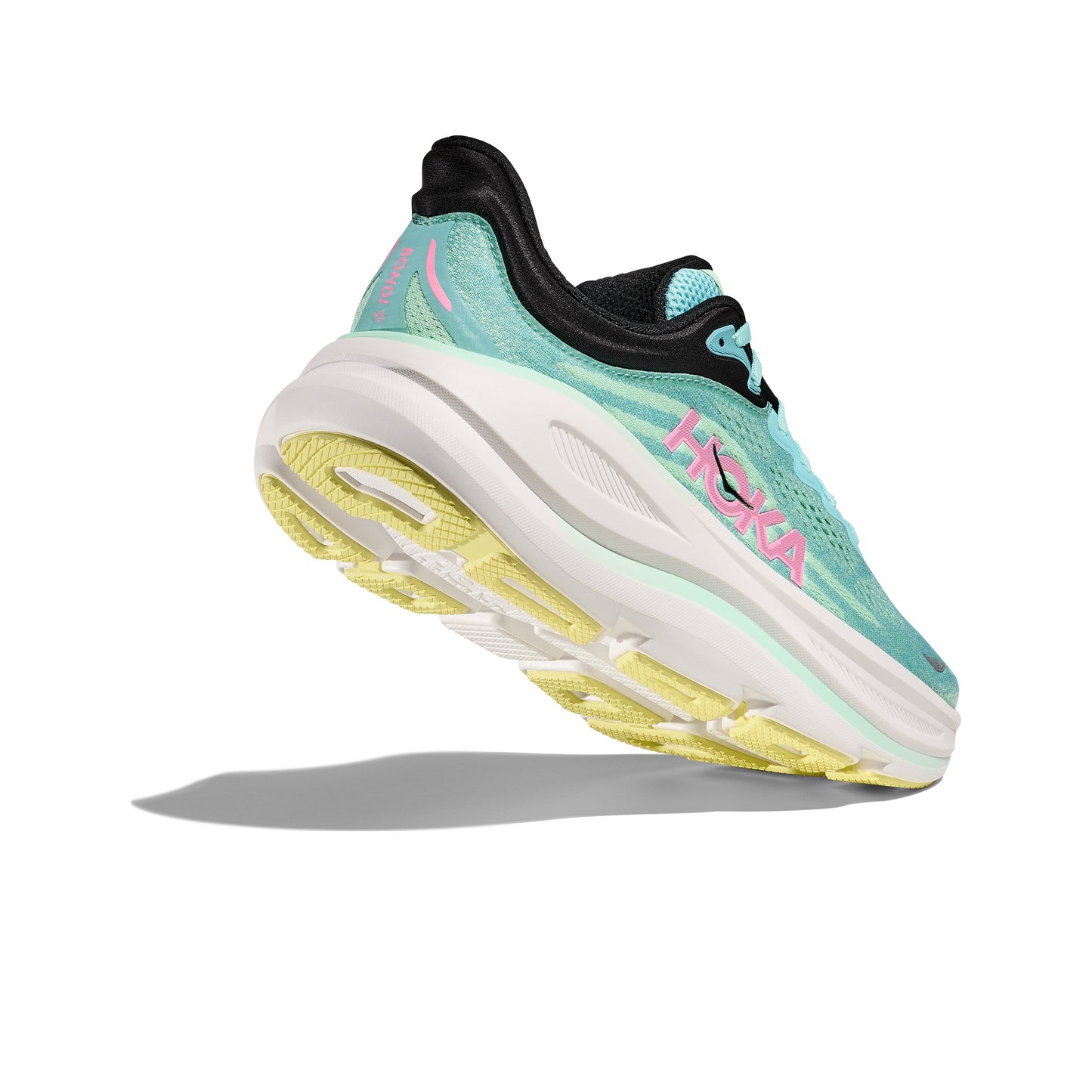 Hoka Bondi 9 Wide | Blue Spark / Mint Fluorite | Womens