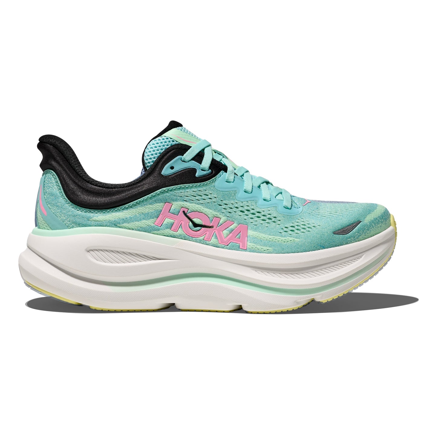 Hoka Bondi 9 Wide | Blue Spark / Mint Fluorite | Womens