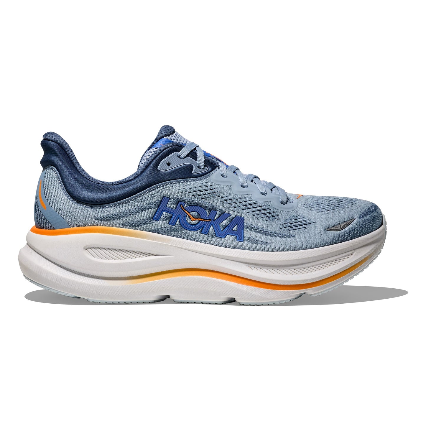 Hoka Bondi 9 Extra Wide (4E) | Drizzle / Downpour | Mens