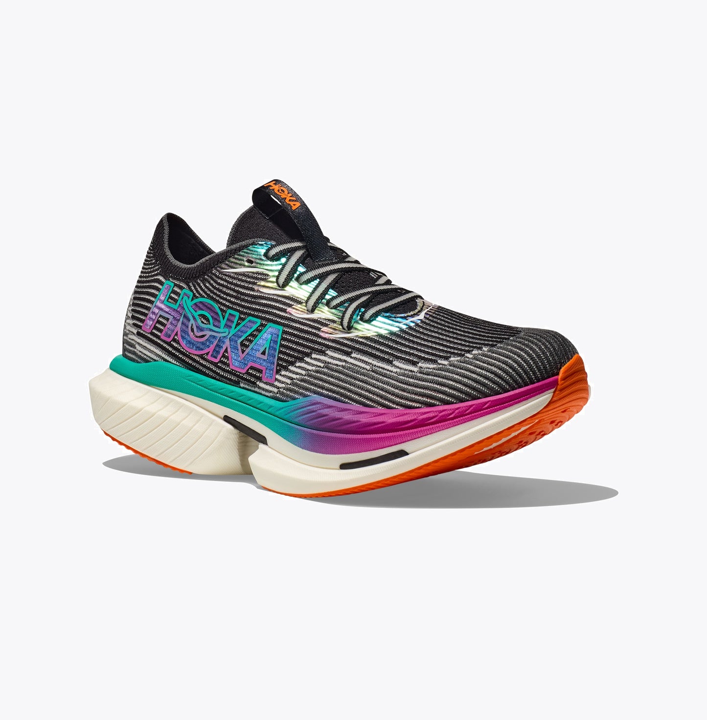 Hoka Cielo X1 | Black / Electric Aqua | Unisex