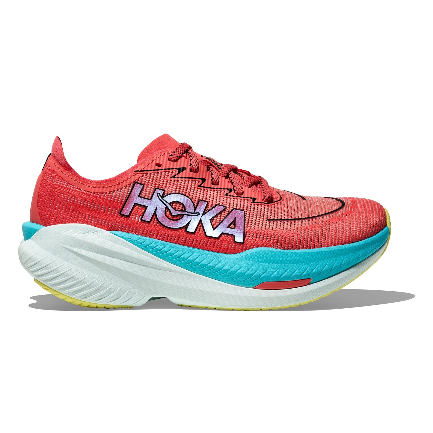 Hoka Mach X 2 Wide | Grapefruit / Electric Coral | Mens