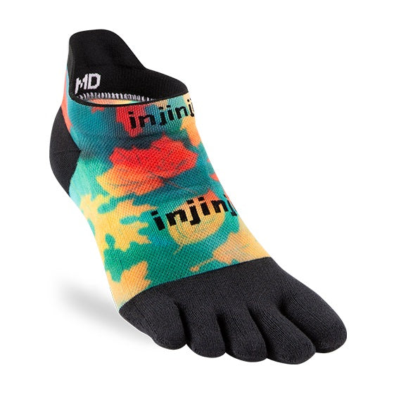 Injinji Run Sock | Lightweight | No Show | Foliage