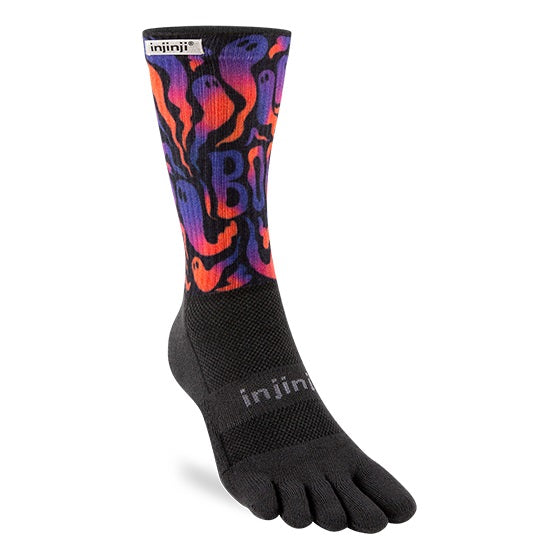 Injinji Trail Sock | Midweight | Crew Length | Boo