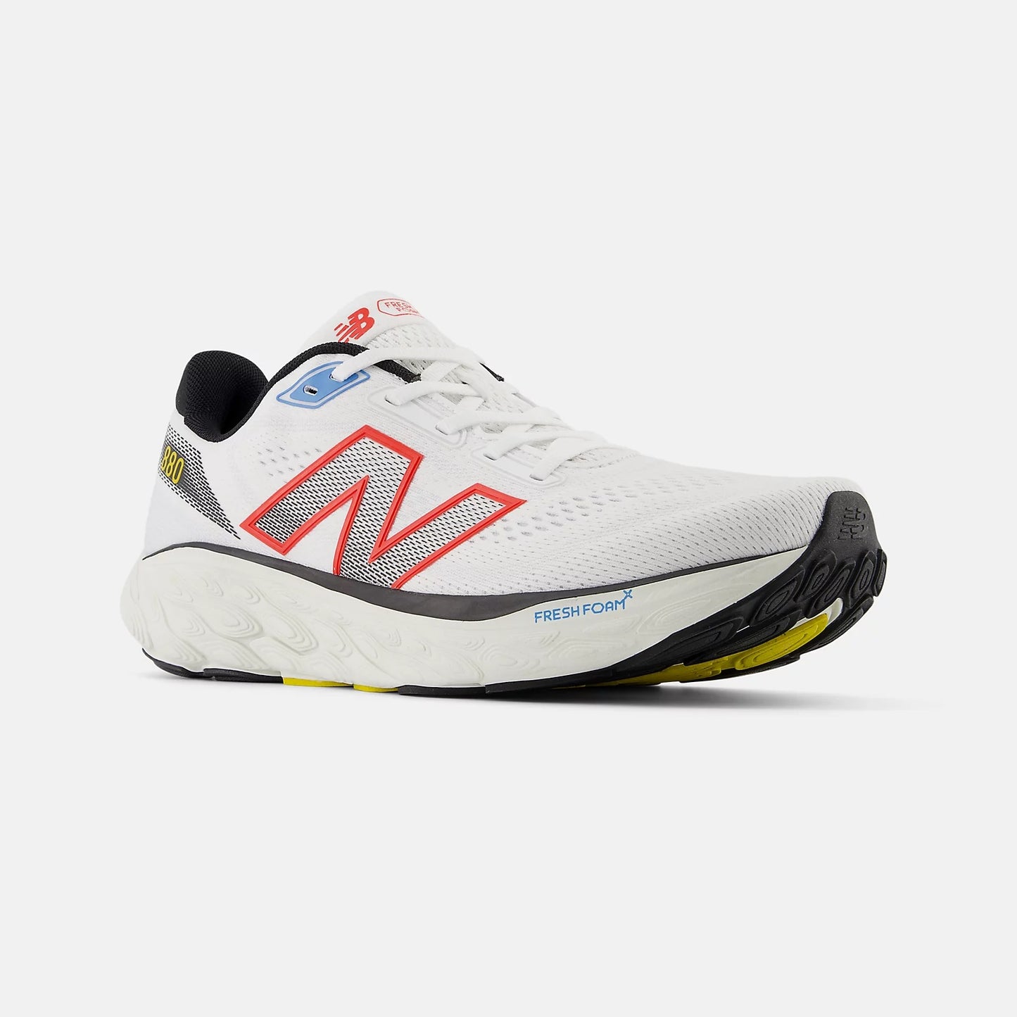 New Balance Fresh Foam X 880 v14 | White / Neo Flame | Mens