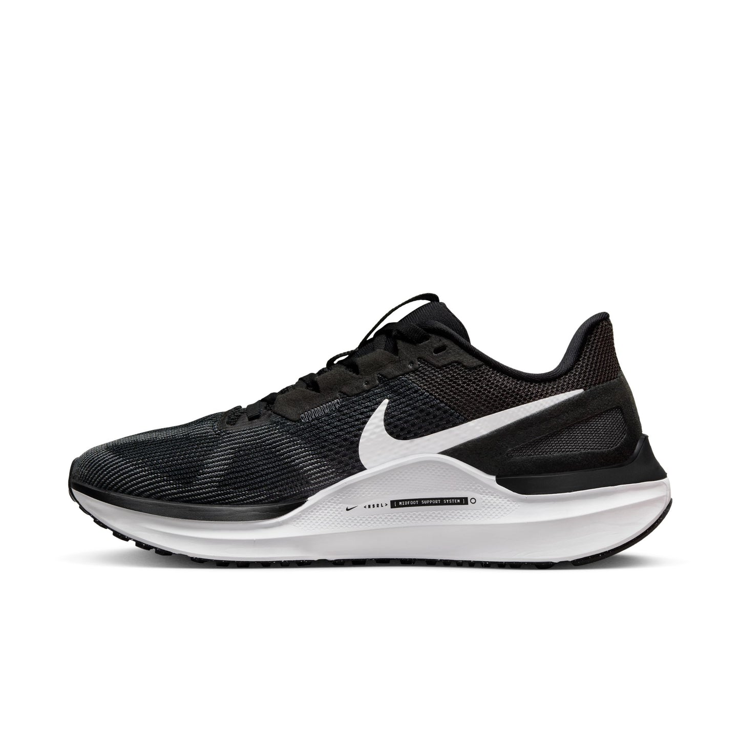 Nike Structure 25 | Black / White / Dark Smoke Grey | Womens