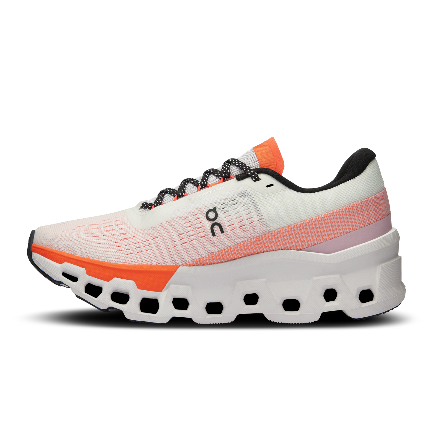 On Cloudmonster 2 | White / Flame | Womens