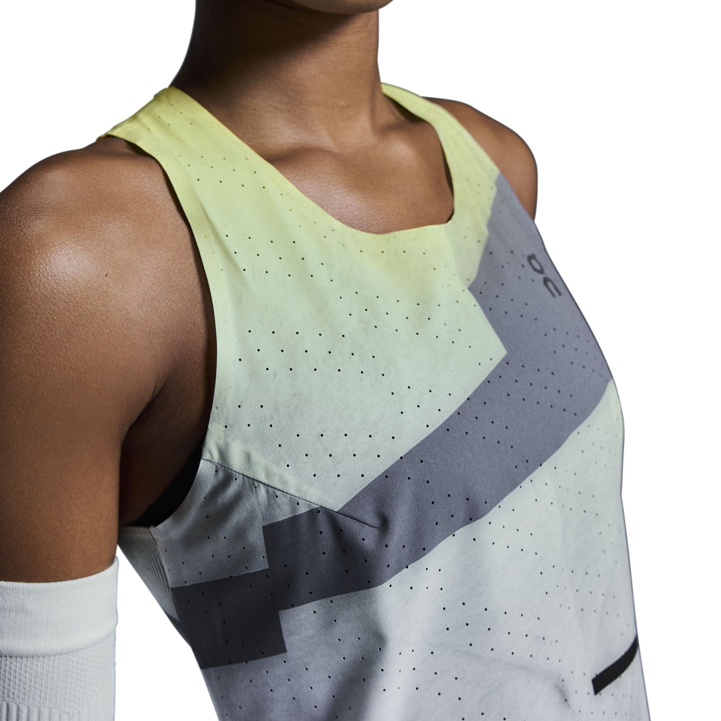 On Race Singlet | Limelight / Glacier | Womens